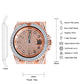 HURRICANE STAINLESS STEEL WATCH // ROSE GOLD