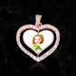 CUSTOM DOUBLE-SIDED ROTATING HEART PENDANT
