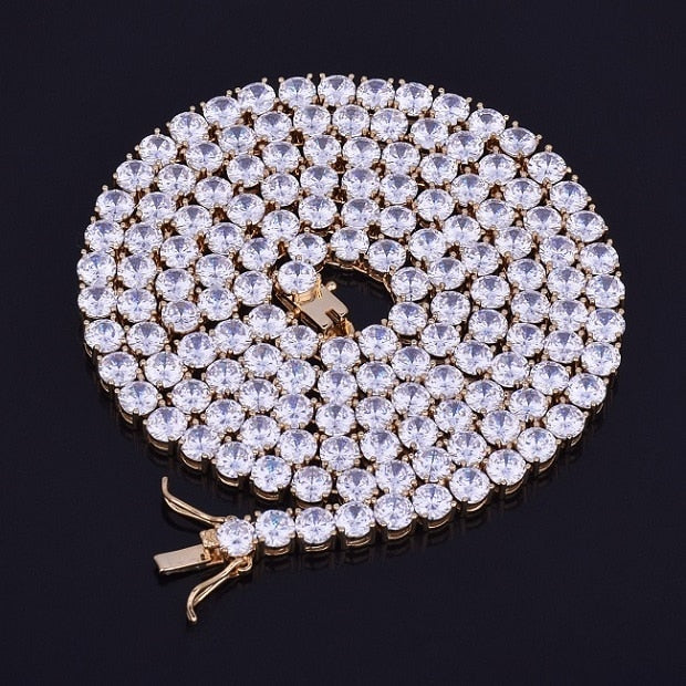 ROUND CUT TENNIS CHAIN // 6MM