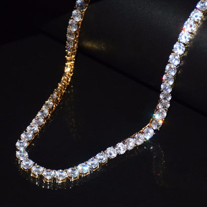 ROUND CUT TENNIS CHAIN // 6MM