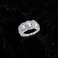CUBAN RING // ICED OUT WHITE GOLD