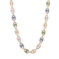 ICED OUT "WHALER" GUCCI LINK CHAIN // MULTICOLOR