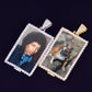 CUSTOM RECTANGULAR PHOTO PENDANT NECKLACE