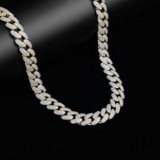 ICED OUT CUBAN CHAIN // 12MM