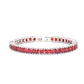 TENNIS BRACELET // COLORED STONE 6MM