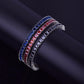 TENNIS BRACELET // COLORED STONE 6MM
