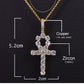 ANKH CZ CROSS // 3MM