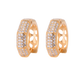ICED OUT SQUARE // EARRINGS