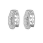 ICED OUT SQUARE // EARRINGS