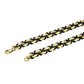 BRYZZY CHAIN // YELLOW X BLACK 7MM