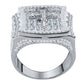 JESUS HOLY RING // BAGUETTE WHITE GOLD