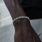 8MM ICED MIAMI CUBAN BRACELET IN YELLOW GOLD