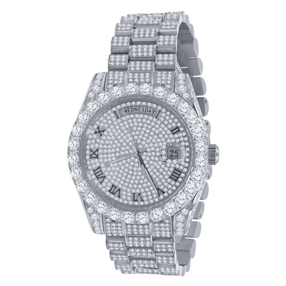 ICED OUT LOYALTY WATCH // WHITE GOLD