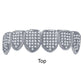 OG ESSENTIAL ICED GRILLZ IN WHITE GOLD