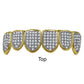 OG ESSENTIAL ICED GRILLZ IN YELLOW GOLD