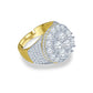 ROYAL RING // ICED OUT YELLOW GOLD