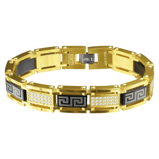 THE EXPLORER BRACELET // YELLOW GOLD