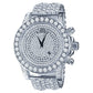 ROUND CUT DIAMOND TIMEPIECE // WHITE GOLD