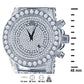 ROUND CUT DIAMOND TIMEPIECE // WHITE GOLD