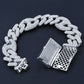 ICED CUBAN X GUCCI LINK BRACELET // 18MM