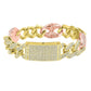 ICED CUBAN X GUCCI LINK BRACELET // 18MM