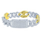 ICED CUBAN X GUCCI LINK BRACELET // 18MM