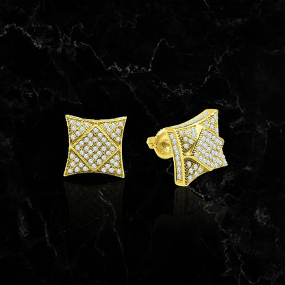 BAROQUE // YELLOW GOLD EARRINGS