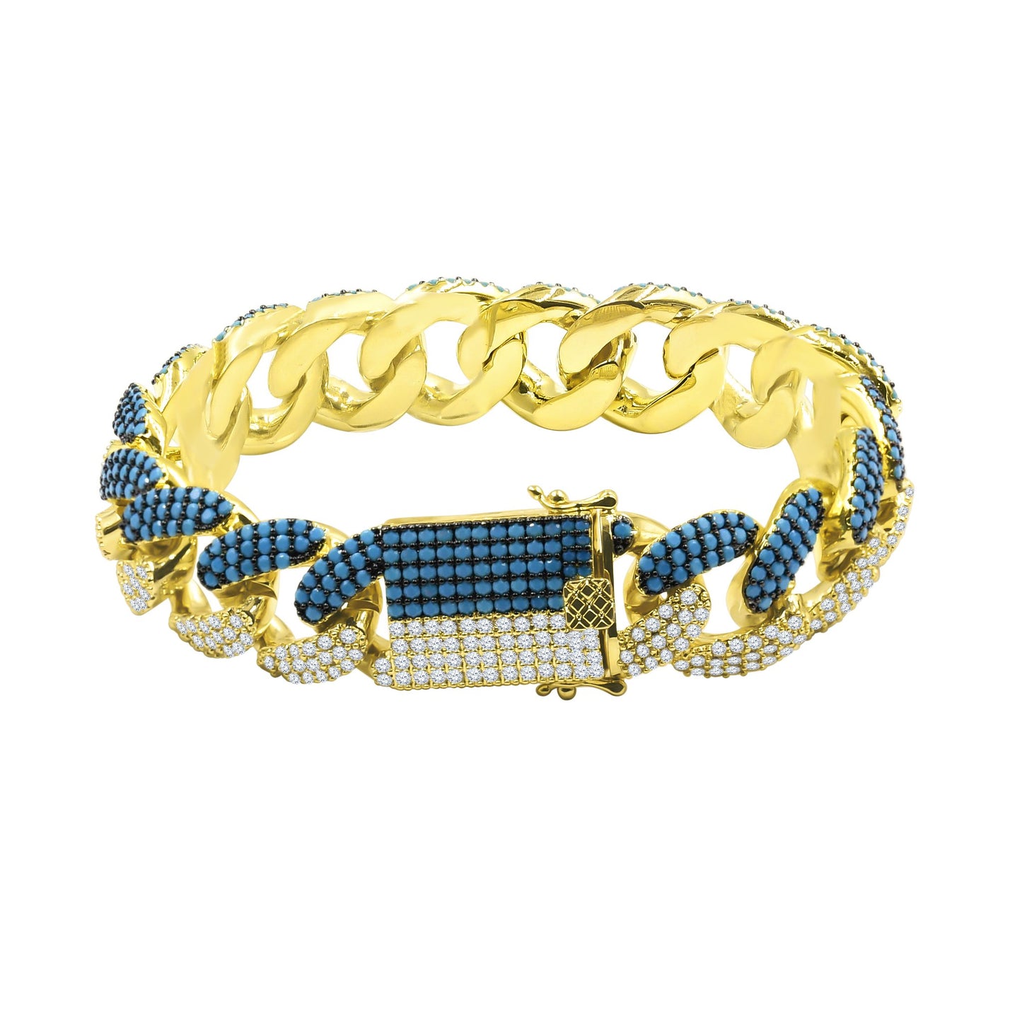 18MM ICED MIAMI CUBAN BRACELET