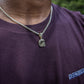 CUSTOM SINGLE BAGUETTE INITIAL IN YELLOW GOLD