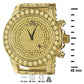 ROUND CUT DIAMOND TIMEPIECE // CANARY GOLD