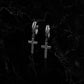 ICED OUT CROSS // EARRINGS