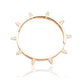 ICED SPIKED BANGLE BRACELET