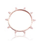 ICED SPIKED BANGLE BRACELET