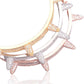 ICED SPIKED BANGLE BRACELET