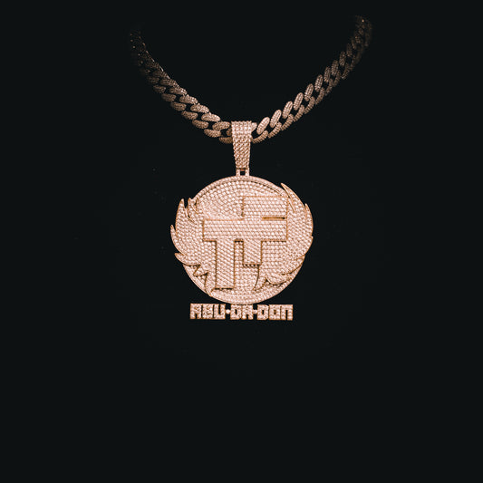 CUSTOM RECORD LABEL/BRAND PENDANT