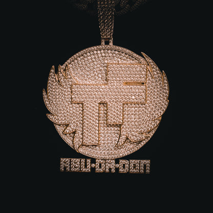 CUSTOM RECORD LABEL/BRAND PENDANT