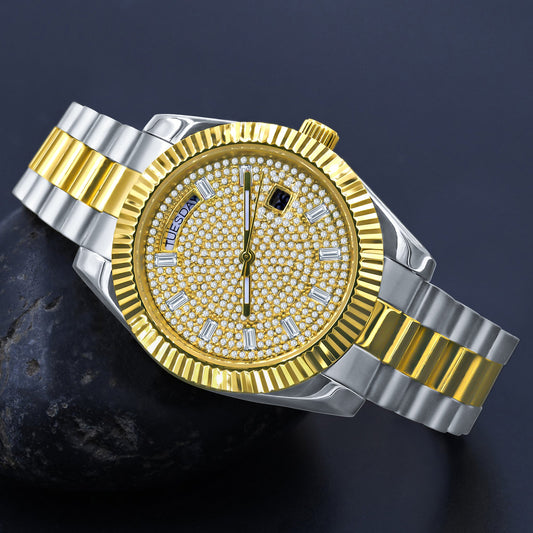 INTERSTELLAR WATCH // WHITE X YELLOW GOLD
