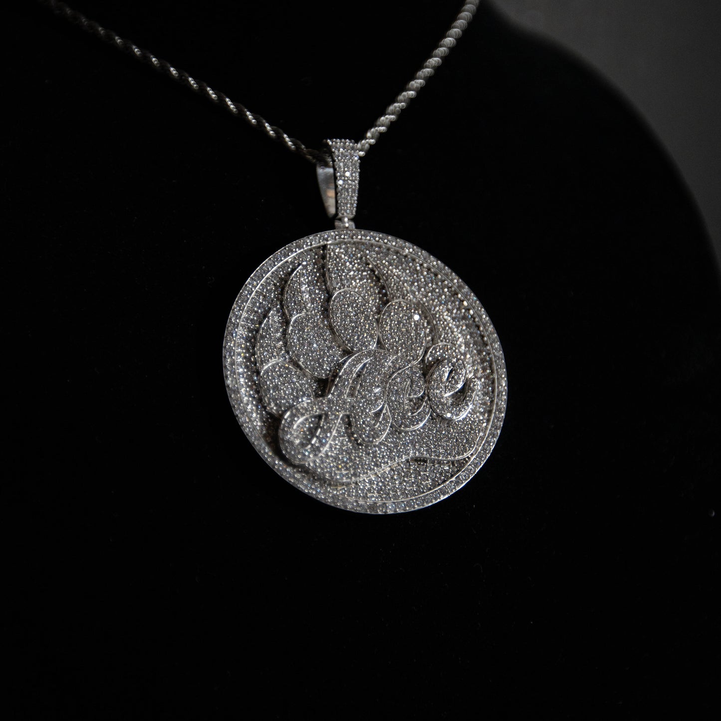 CUSTOM RECORD LABEL/BRAND PENDANT