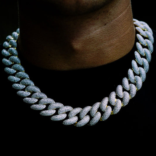 THE BIG DOG CUBAN // YELLOW GOLD 25MM