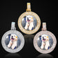 THE ORIGINAL 2.0 // BAGUETTE x ROUND CUT PHOTO PENDANT is an essential piece to add to your collection to remember an OG in your life...5x Plated with Solid 18k Gold x Diamonds, this custom photo pendant has a breathtaking luster for a price that you simply can't find anywhere else. Stop Settling and Shop OG.
