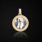 THE ORIGINAL 2.0 // BAGUETTE x ROUND CUT PHOTO PENDANT is an essential piece to add to your collection to remember an OG in your life...5x Plated with Solid 18k Gold x Diamonds, this custom photo pendant has a breathtaking luster for a price that you simply can't find anywhere else. Stop Settling and Shop OG.