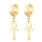 ANKH STEEL // HOOP EARNINGS