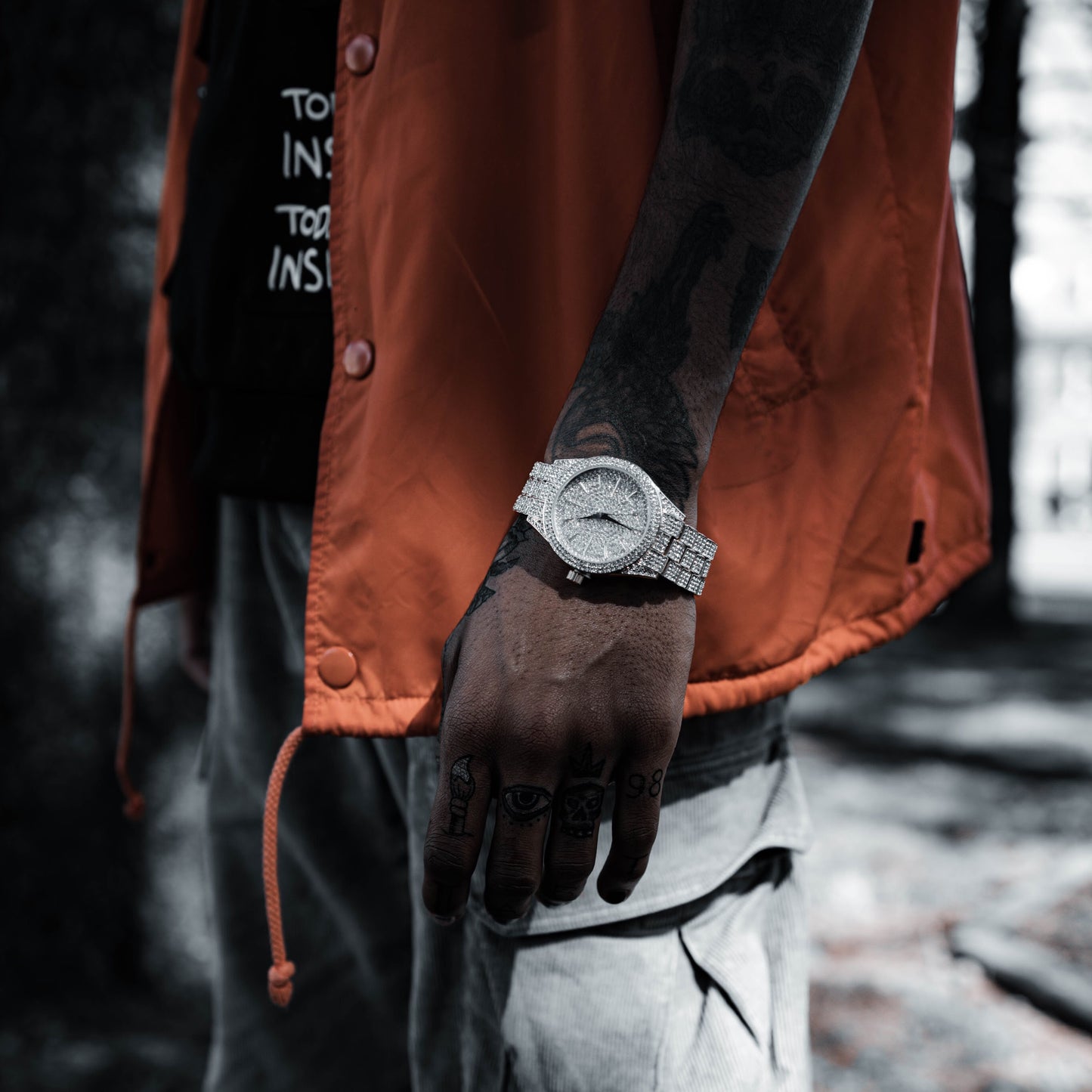 DIZZLE // WHITE GOLD WATCH