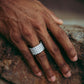ROUND CUT QUADRUPLE DIAMOND RING