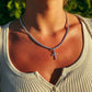 MICRO ICED OUT CROSS + TENNIS CHAIN SET