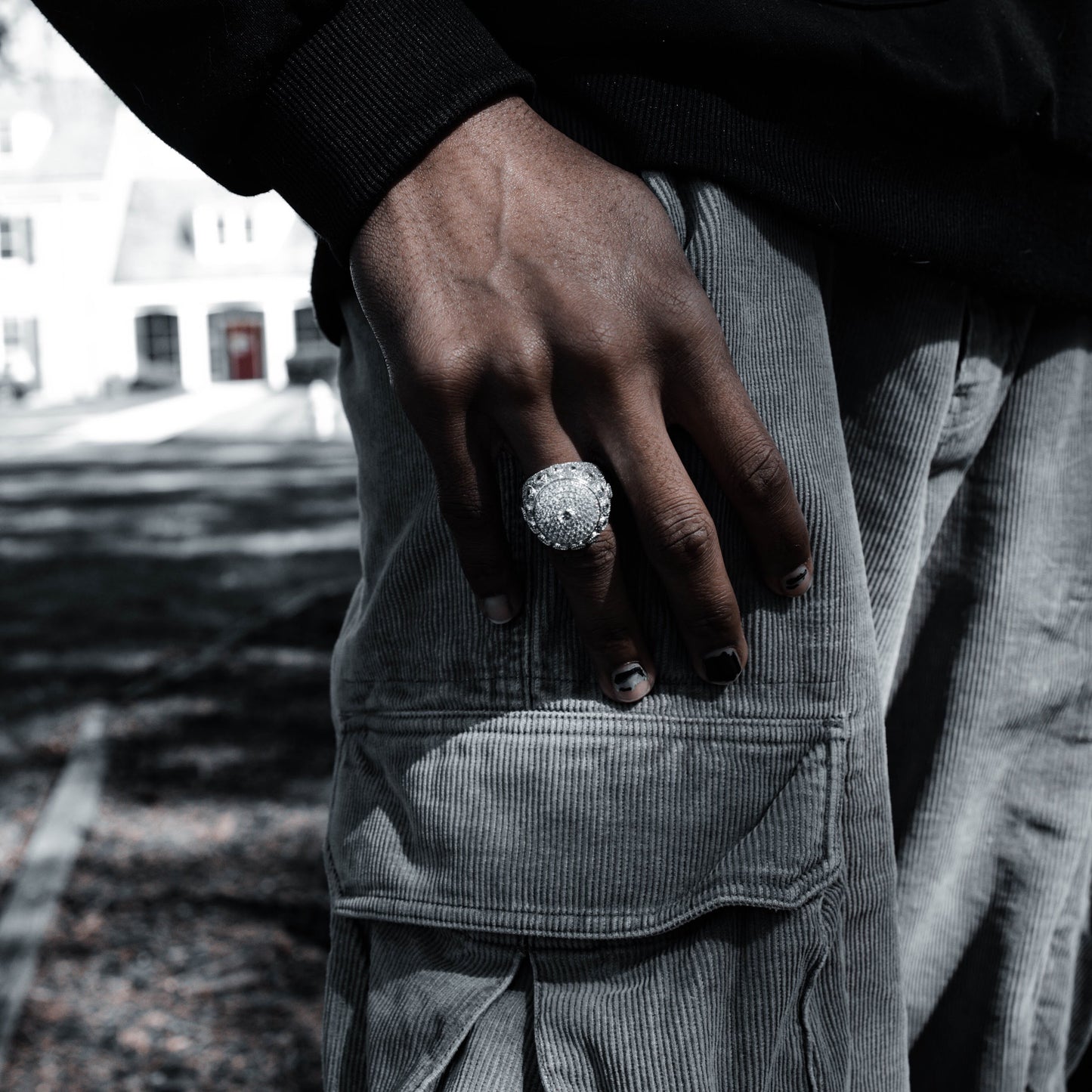 ULTRA RING // ICED OUT WHITE GOLD