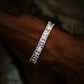 14MM EMERALD CUT BRACELET