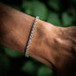 4MM ROUND CUT TENNIS BRACELET