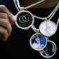 CUSTOM LARGE PHOTO PENDANT + CHAIN