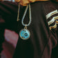 SMALL CUSTOM PHOTO MEDALLION + CHAIN